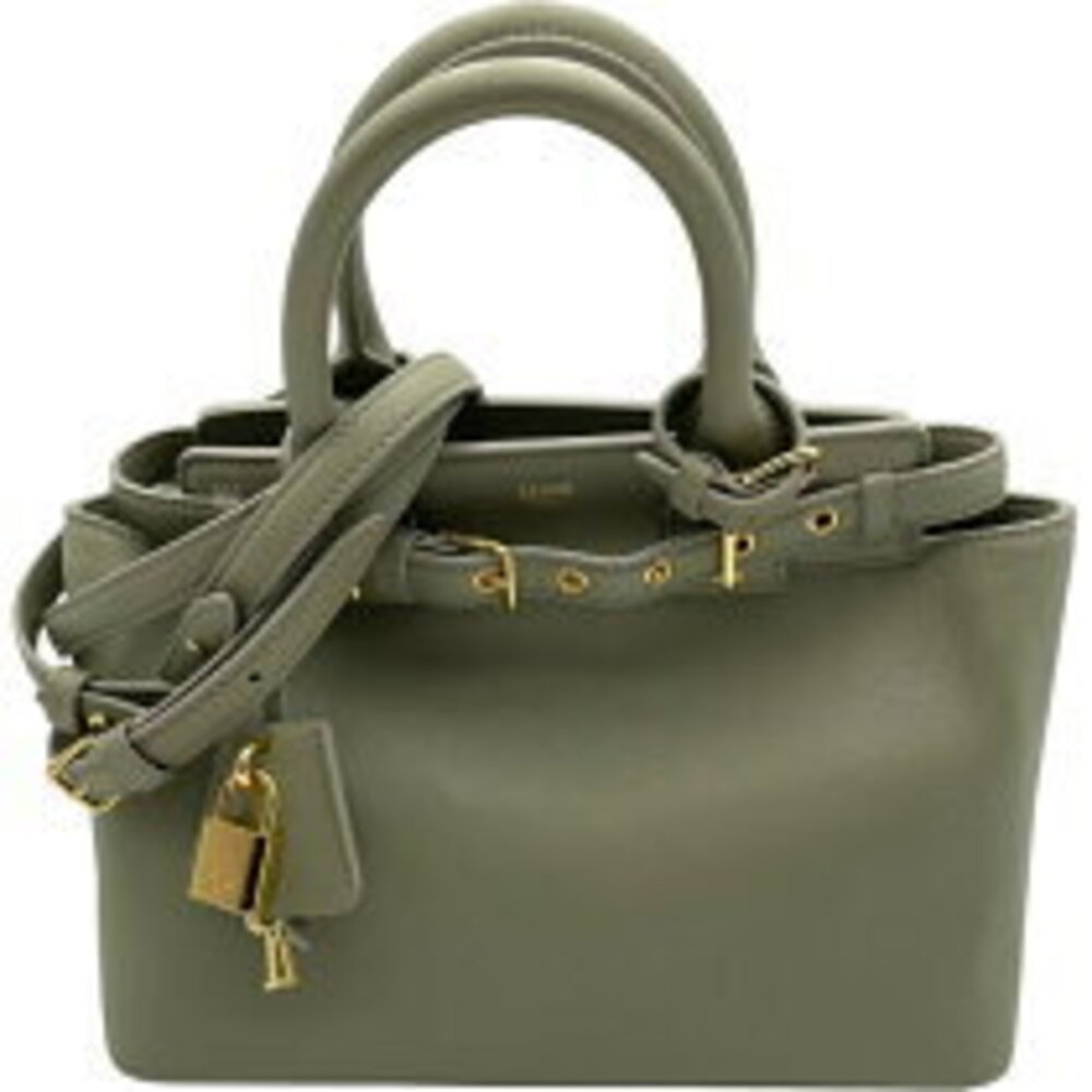Celine Teen Conti Bag Green Hardware Leather Shoulder